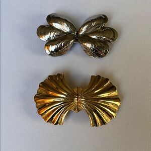 Vintage Mimi di N 1981 Sea Shell Belt Buckle 1980 Mussel Belt Buckle